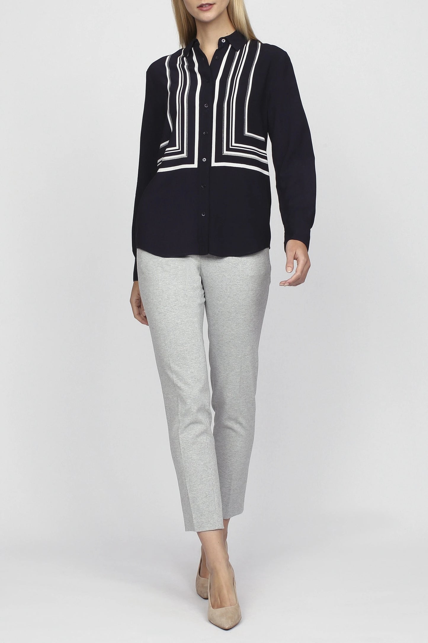 Gant dámska košela- border striped