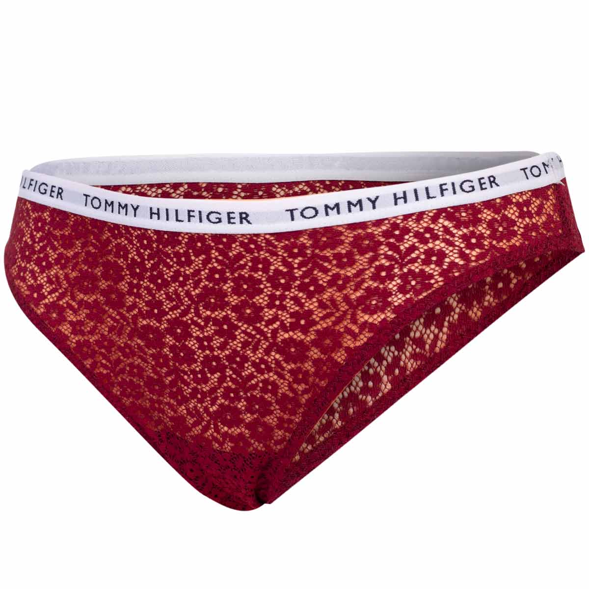 Tommy Hilfiger dámske bikini 3ks- UW0UW04513 0WE 3P FULL LACE BIKINI