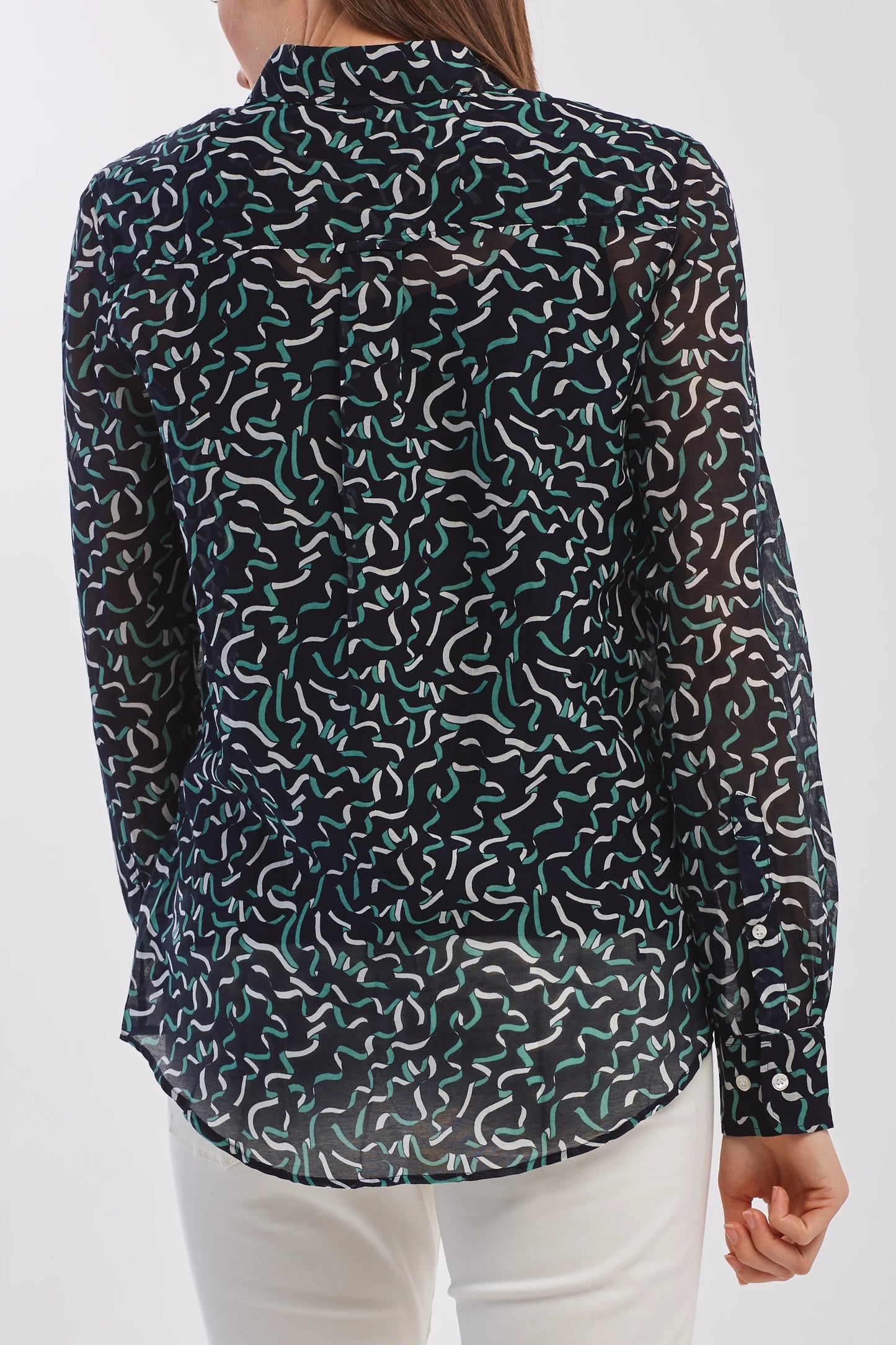 Gant dámska košela- ribbon cotton silk