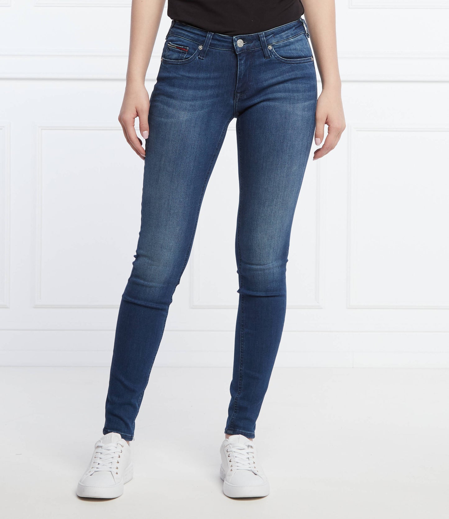 Tommy Jeans Sophie Low Rise Skinny Jeans Denim dark