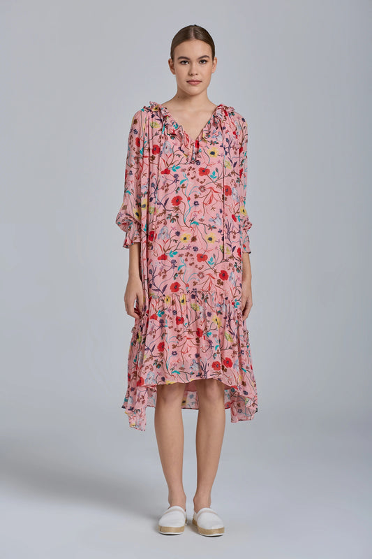 Gant šaty- Wild floral flounce