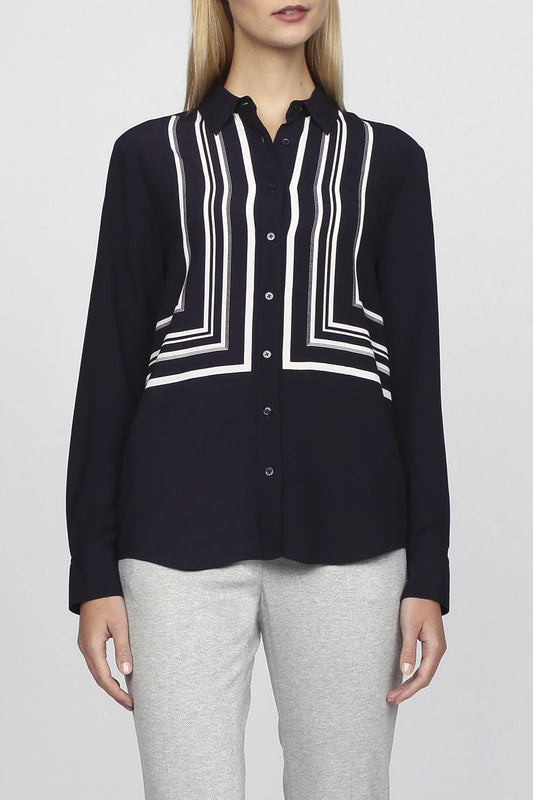 Gant dámska košela- border striped