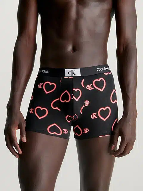 Calvin Klein boxer- neon heart black