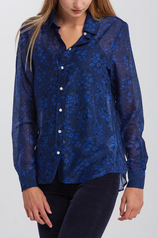 Gant dámska košela- fall flower cot silk