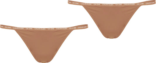 Calvin Klein tangáče 2ks- string thong microfiber