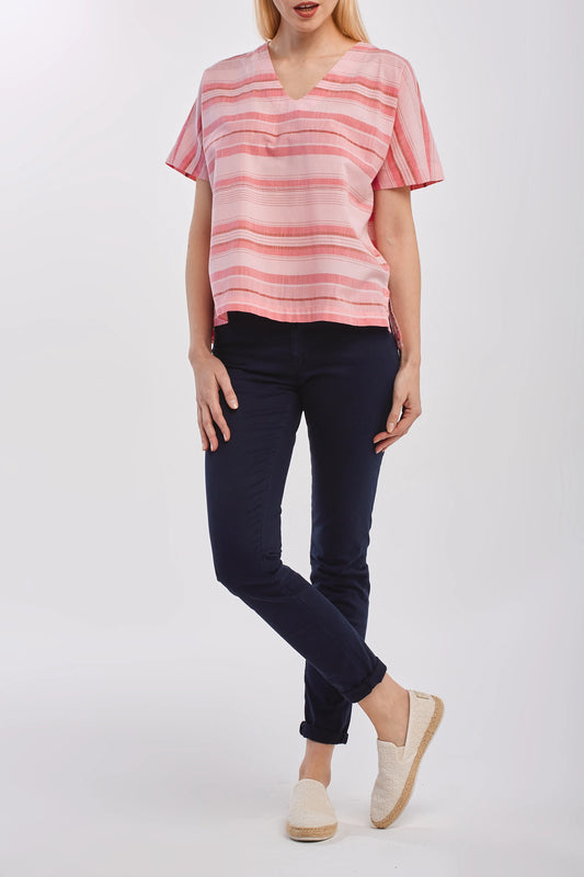 Gant dámsky top- Placed Slub Stripe