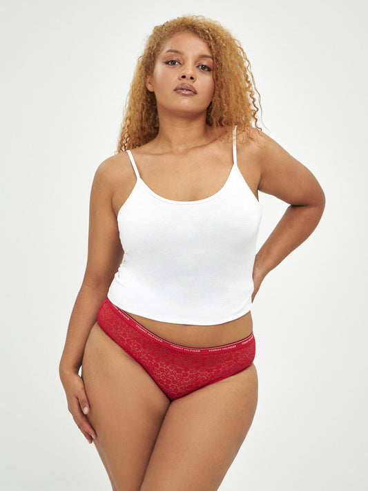 Tommy Hilfiger dásmke bikini 3ks-UW0UW04897 0X0 3 PACK BIKINI LACE