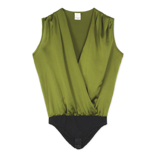 Rinascimento oversize Body | Oliva - zelená