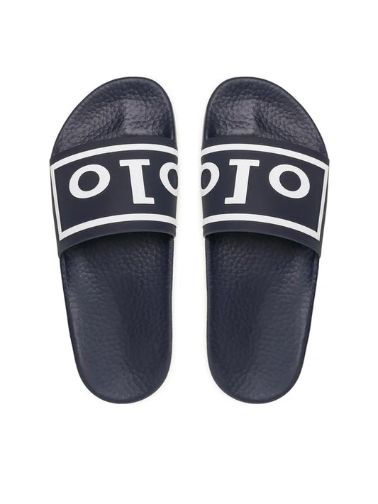 Polo Ralph Lauren Šľapky Polo Slide 809858277002 Tmavomodrá