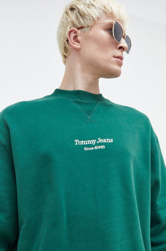 Tommy Jeans-Bavlnená mikina
