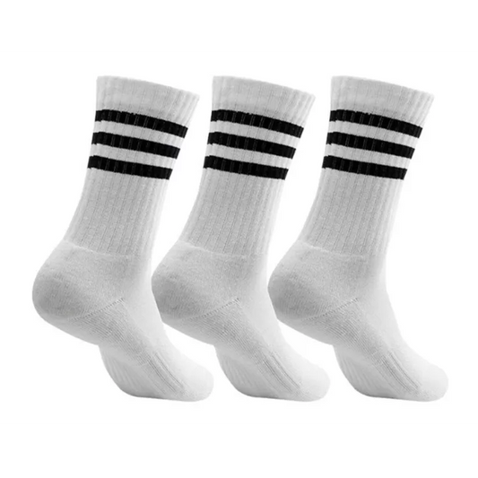 Ponožky Adidas 3S Cushioned Crew 3er Set