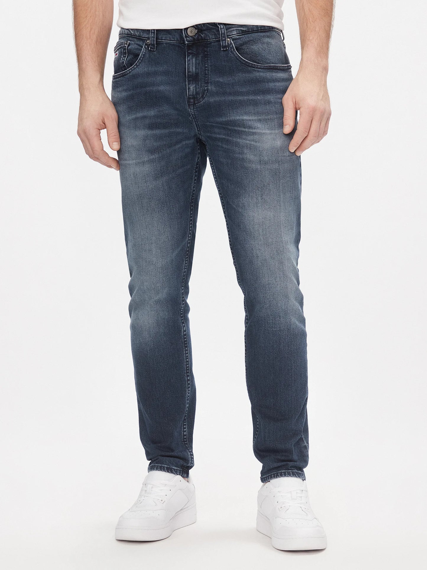 Tommy Jeans- Džínsy Austin Slim Tprd Ah5168 denim dark