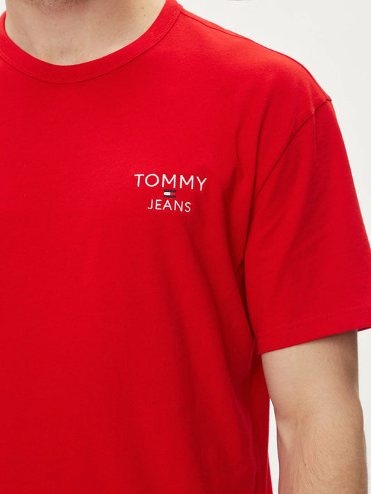 Tommy Jeans - tričko červené